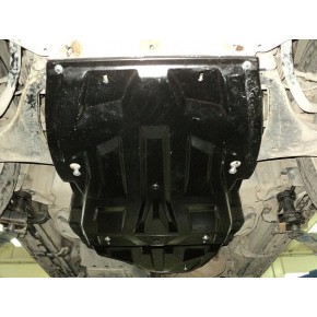 Защита картера двигателя и радиатора Mitsubishi Pajero (Митсубиши Паджеро) IV,V-3,0