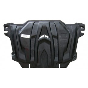 Защита картера двигателя и кпп Toyota Corolla (Тойота Королла)(06-13-)/Avensis(09-)/Auris(06-13-)/ Verso(09-13-), V-все  (Композит 5 мм)