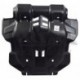 Защита картера двигателя и радиатора Toyota Hilux, V-все, КПП- все,4X4, (2015-)/Toyota Fortuner, V-все, КПП- все,4X4, (2015-) (Композит 10 мм)