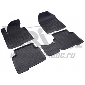 Коврики салона для Hyundai Santa Fe (DM) (2012-2018) (5 мест)