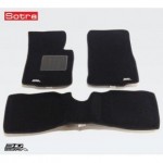 Коврики салона текстильные 3D Lux для Mini Cooper Countryman (R60) (2010 - )(2 ряда)(сплошной 2й ряд) черный