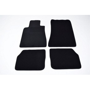 Коврики салона текстильные для MB W140 1991-1998 (черные)