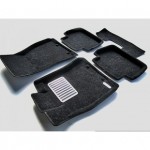 Коврики салона текст. 3D euro-std Jaguar XF (2009-) (EM3D) Original Lux (черные)