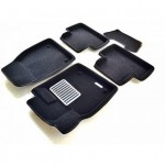 Коврики салона текст. 3D euro-std VOLVO S 40 (2007-) (EM3D) Original Lux (черные)