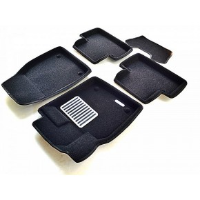 Коврики салона текст. 3D euro-std VOLVO S 40 (2007-) (EM3D) Original Lux (черные)