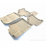 Коврики салона текст. 3D euro-std LEXUS GX460 (2010-)/TOYOTA Land Cruiser Prado 150 (2010-2013) (EMC3D) Original Business (бежевые)