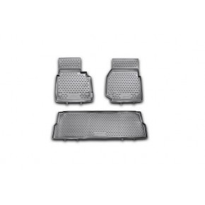 Коврики в салон LAND ROVER Defender 110 5D, 2007 3 шт. (полиуретан)