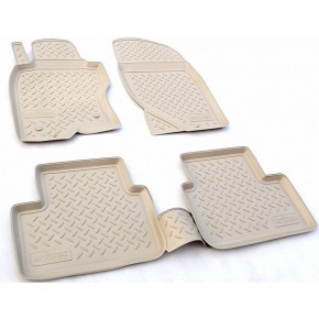 Коврики салона для BMW X5 (E70) (2007-2013)\ BMW X6 (E71) (2008-2014) (бежевый)