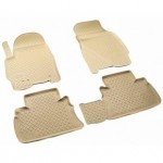 Коврики салона для Ford Escape (2000-2006)\ Mazda Tribute (2000-2006) (бежевый)