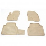 Коврики салона для Ford Kuga (DM2) (2008-2013) (бежевый)