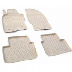 Коврики салона для Mercedes-Benz GL (X164) (2006-2012)\ Mercedes-Benz M (W164) (2005-2011) (бежевый)