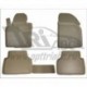Коврики салона для Nissan Sentra (B17) 3D (2014)\ Nissan Tiida (C12) 3D (2011) (бежевый)