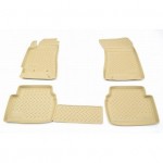 Коврики салона для Subaru Forester (2002-2008) (бежевый)