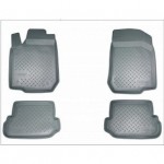 Коврики салона для Audi A6 (4G:C7) (2011) (серый)