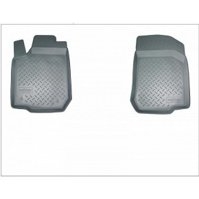 Коврики салона для Mercedes-Benz Sprinter (901/909) (2013) 3D (пер) (серый)