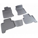 Коврики салона для Toyota LC-120 Prado (J120) (2002-2010)\ Lexus GX 470 (J12) (2002-2009) (серый)