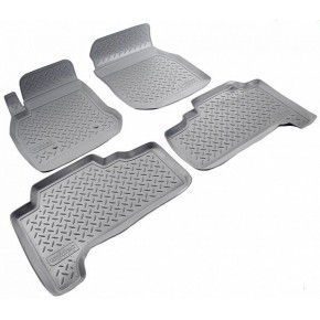 Коврики салона для Toyota LC-100 (J10) (1998-2007) (5 мест)\ Lexus LX 470 (UZJ100) (1998-2007) (5 мест) (серый)