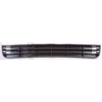 Решетка переднего бампера центральная черная Audi A6 C4