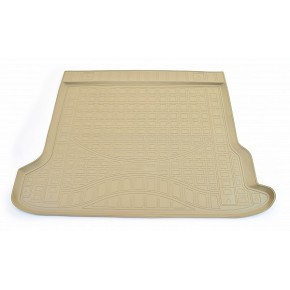 Коврик багажника для Toyota LC-150 Prado (J150) (2017) (5 мест) (бежевый)