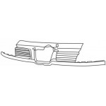 Решетка радиатора черная Seat Ibiza