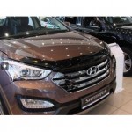 Дефлектор капота Hyundai Santa Fe (Хёндай Санта Фе) (2012-) / Grand Santa Fe (2013-)