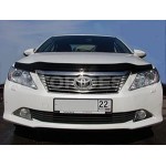 Дефлектор капота Toyota Camry (2014-) темный