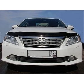 Дефлектор капота Toyota Camry (2014-) темный