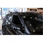Дефлекторы боковых окон Hyundai Creta (2016-) (4шт.) (темн)