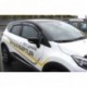 Дефлекторы боковых окон Renault Kaptur (2016-) (4шт.) (темн)