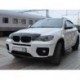 Дефлектор капота BMW X5 (2007-2013)/Х6 (2007-) узкий (темный)
