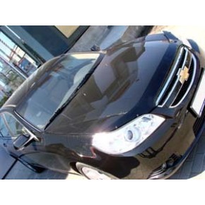 Дефлектор капота Chevrolet Epica (2006-) (темный)