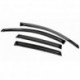Дефлекторы боковых окон Chevrolet Captiva (Шевроле Каптива) (2006-2012)/OPEL ANTARA(2006-2012) (темный) 4дв
