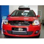 Дефлектор капота Ford Fiesta (Форд Фиеста) (2006-) (темный)