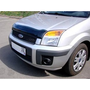 Дефлектор капота Ford Fusion (Форд Фьюжн) (2004-) (темный)