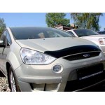 Дефлектор капота Ford S-Max (2006-) (темный)