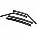 Дефлекторы боковых окон Ford S-Max (2010-) (темный) (4дв) только для авто с хром-пакетом