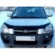 Дефлектор капота Hyundai Tucson (2005-2008) (темный)