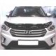 Дефлектор капота Hyundai Creta (2016-)  (темн.)