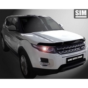 Дефлектор капота Land Rover Range Rover Evogue (2011-) (темн.)