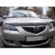 Дефлектор капота Mazda (Мазда) 3 Sedan (2005-2009) (темный)