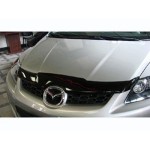 Дефлектор капота Mazda (Мазда) CX-7 (2006-) (темный)
