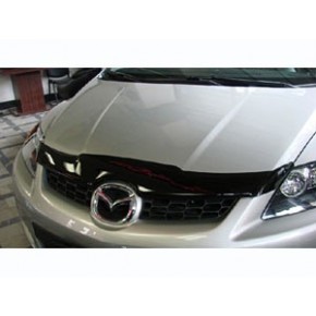 Дефлектор капота Mazda (Мазда) CX-7 (2006-) (темный)