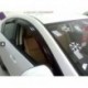 Дефлекторы боковых окон Mazda (Мазда) 3 SD (2009-2013) (4 части) (темн.)