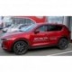 Дефлекторы боковых окон Mazda CX5 (2017-) (4шт.) (темн)