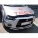 Дефлектор капота Mitsubishi Outlander (Митсубиши Аутлендер) XL (2010-2012) (темный)