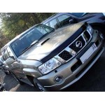 Дефлектор капота Nissan Patrol (2004-2010) (темный)