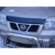 Дефлектор капота Nissan X-Trail (Ниссан Икстрейл) (2001-2006)(без надписи) (темный)