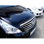 Дефлектор капота Nissan Teana (2008-) (темный)