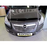 Дефлектор капота Opel Insignia (2008-) (темный)