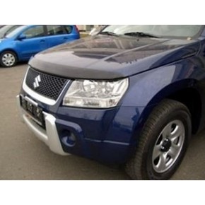 Дефлектор капота Suzuki Grand Vitara (2005-) (темный)